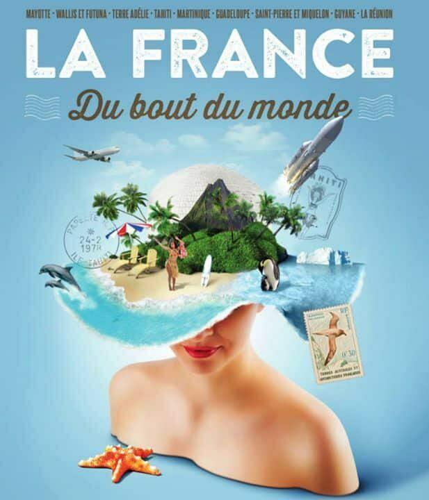 Affiche La France Du Bout du Monde Foire Internationale Caen Gastronomie FlyinChef
