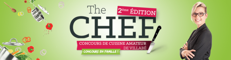 Bannière Web Internet The Chef 2ème Edition Concours Cuisine Amateur VILLABE FlyinChef Chef Professionnel