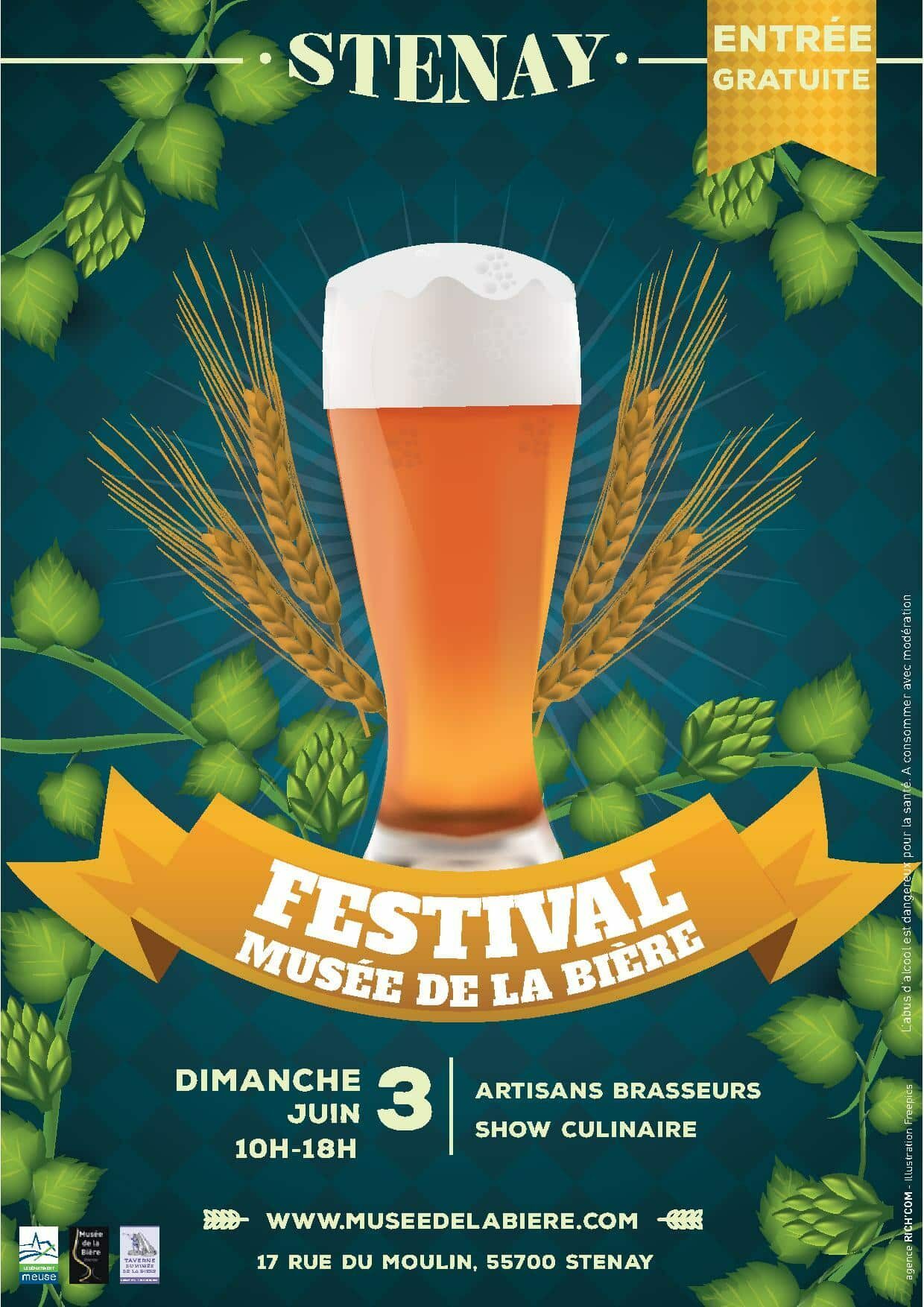 Flyin&rsquo;Chef Partenaire du Festival de la Bière de Stenay dans la Meuse