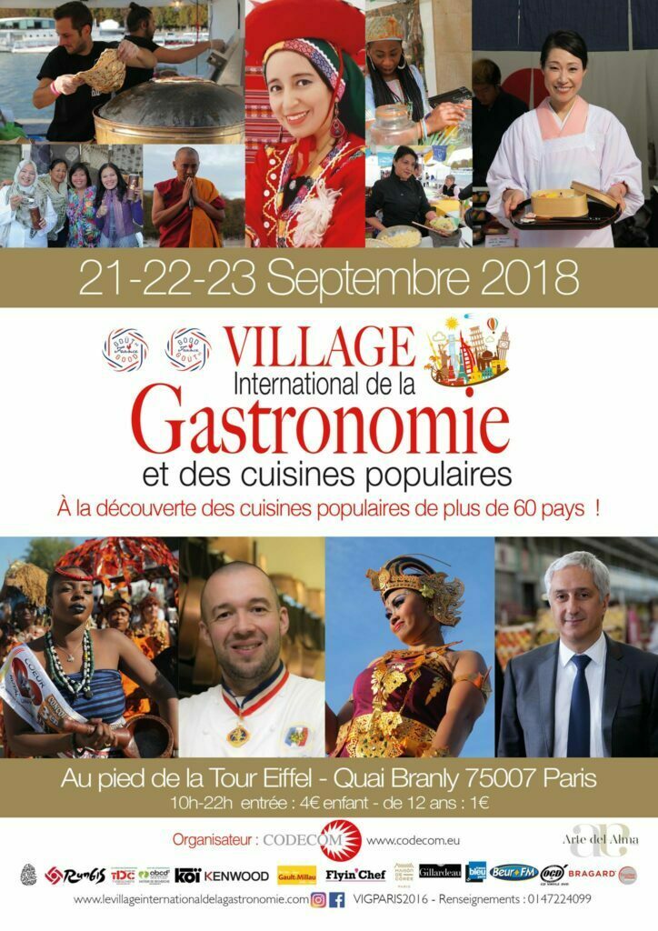 Flyin'Chef au village international de la gastronomie