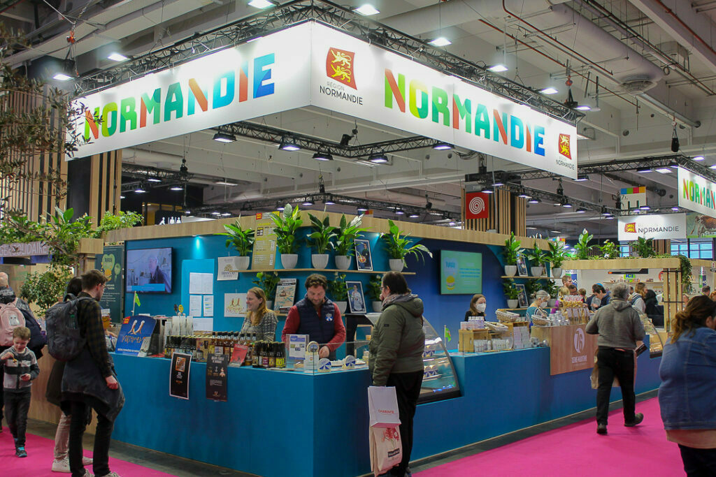 Stand de la Région Normandie au Salon International de l’Agriculture